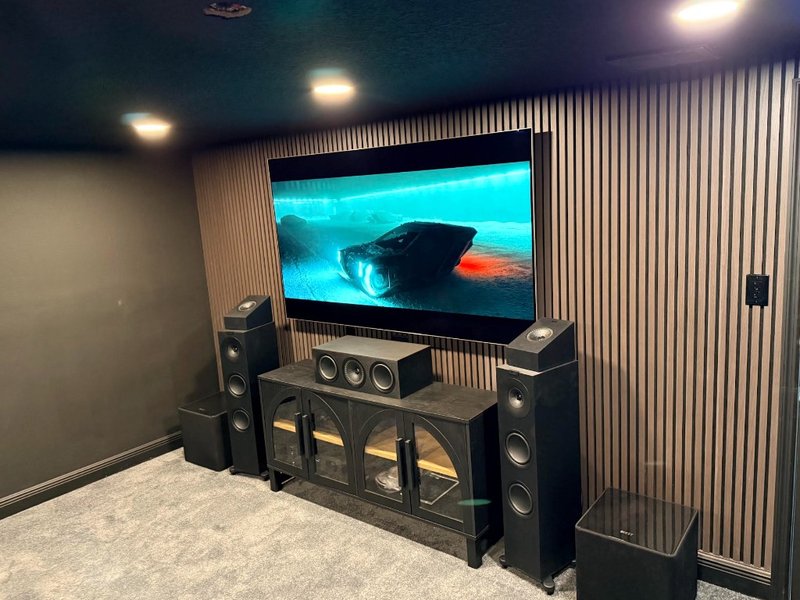 Home theater & media room build